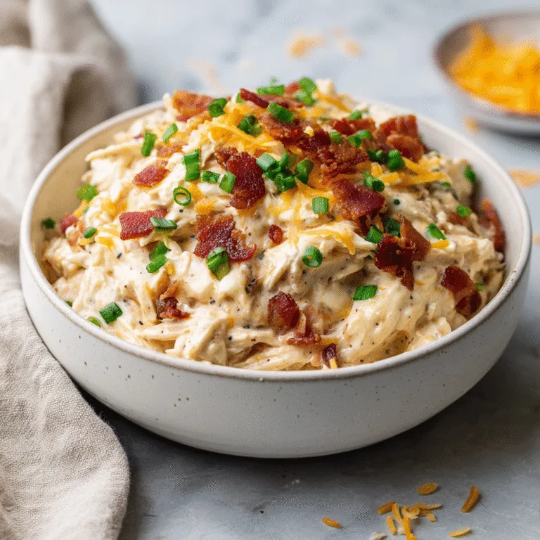 Crock Pot Crack Chicken (Creamy, Cheesy & Irresistible)