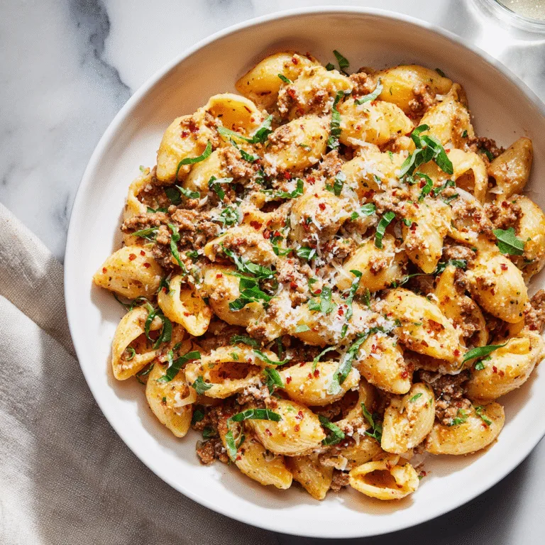 Marry Me Ground Beef Pasta (Creamy One-Pot Dinner)