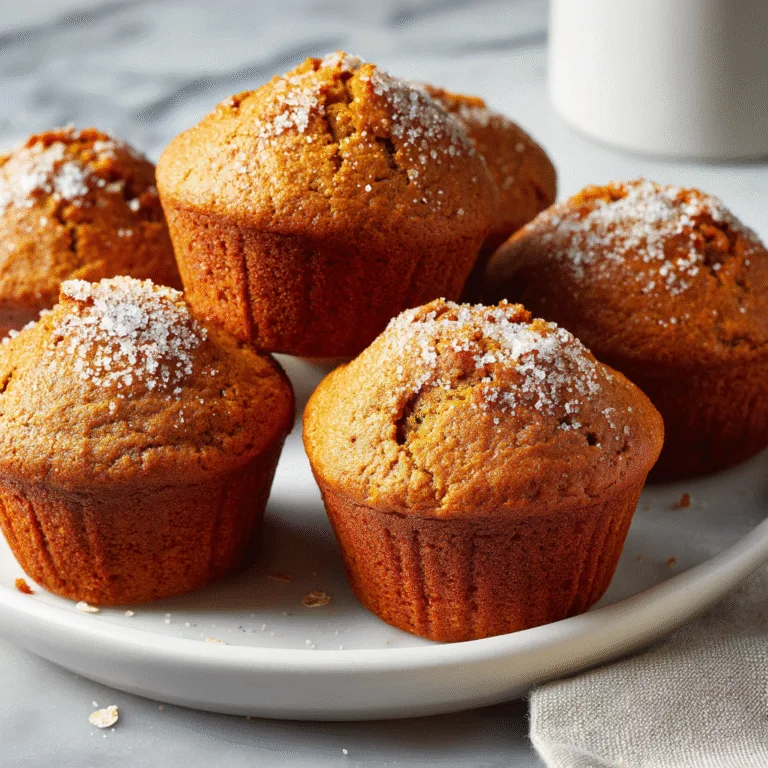 Pumpkin Muffins with Applesauce (Moist, Cozy & Perfect for Fall)