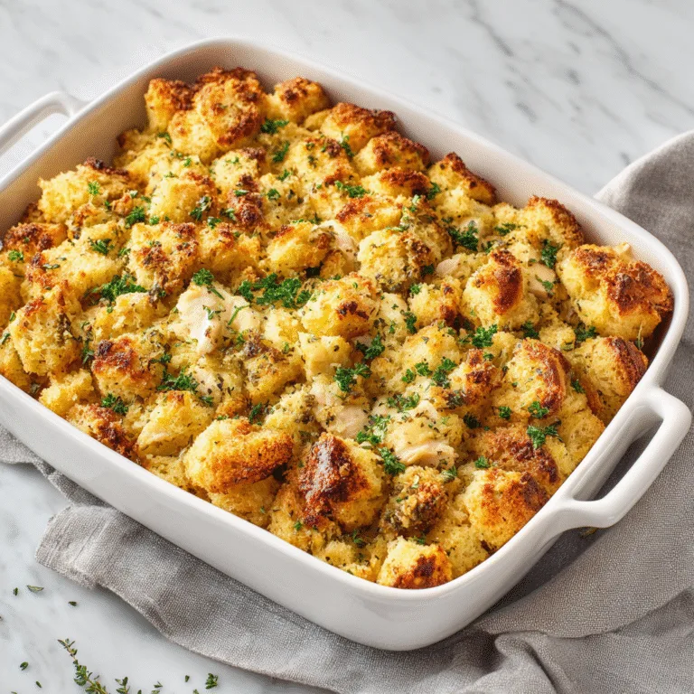 Chicken and Stuffing Casserole (Easy Comfort Food Classic)
