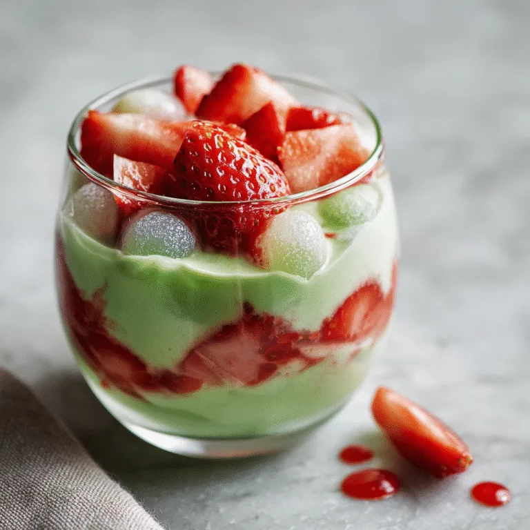 Strawberry Matcha Sago (Creamy, Refreshing & Viral Dessert)