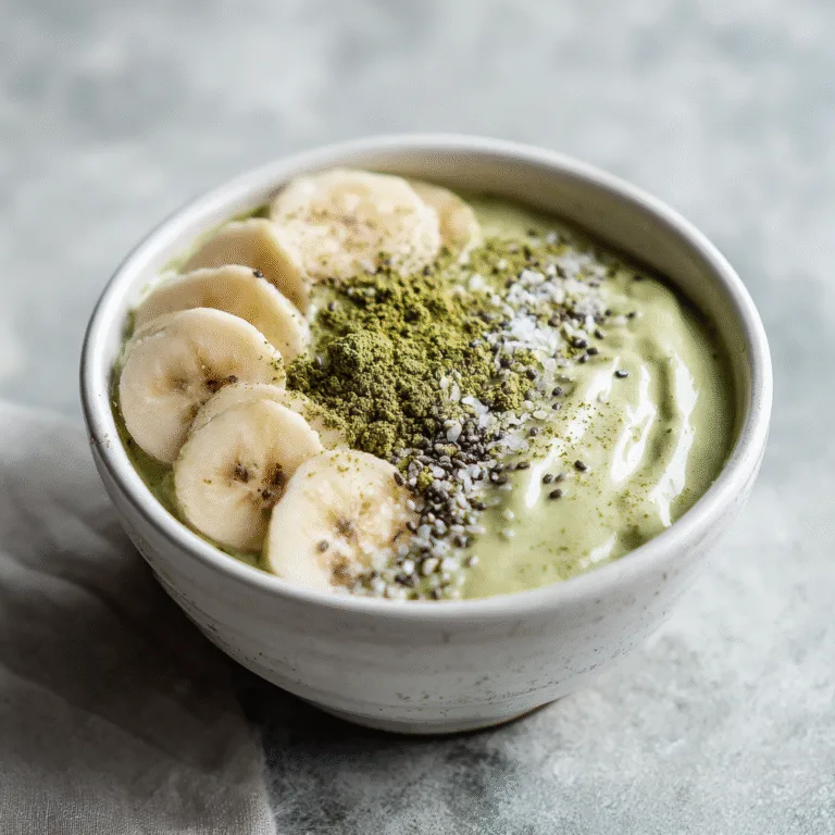 Matcha Overnight Oats (Healthy, Creamy & Easy Make-Ahead Breakfast)