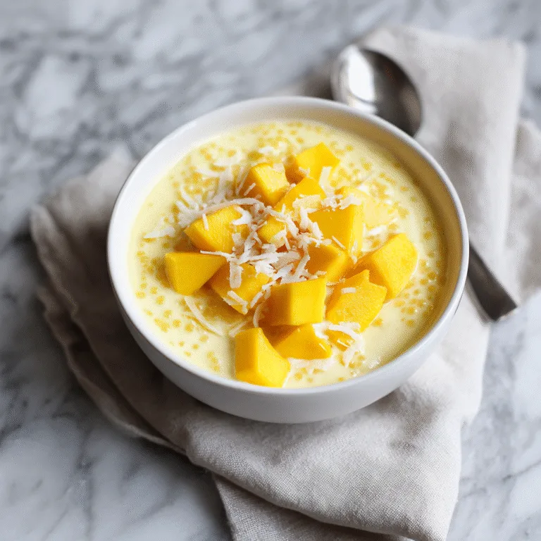 Mango Sago (Creamy, Refreshing & Easy 30-Minute Dessert)