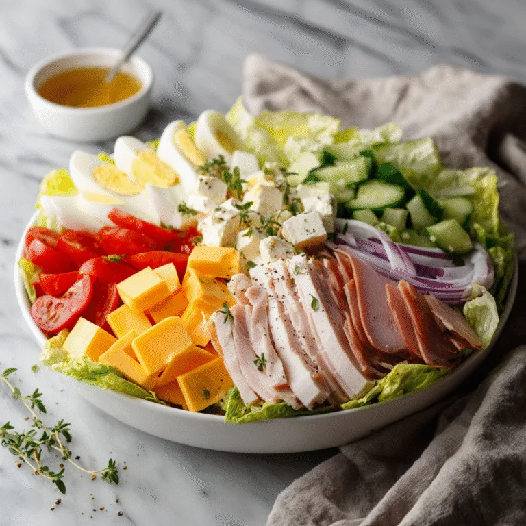 Classic Chef Salad: Fresh, Hearty & Easy
