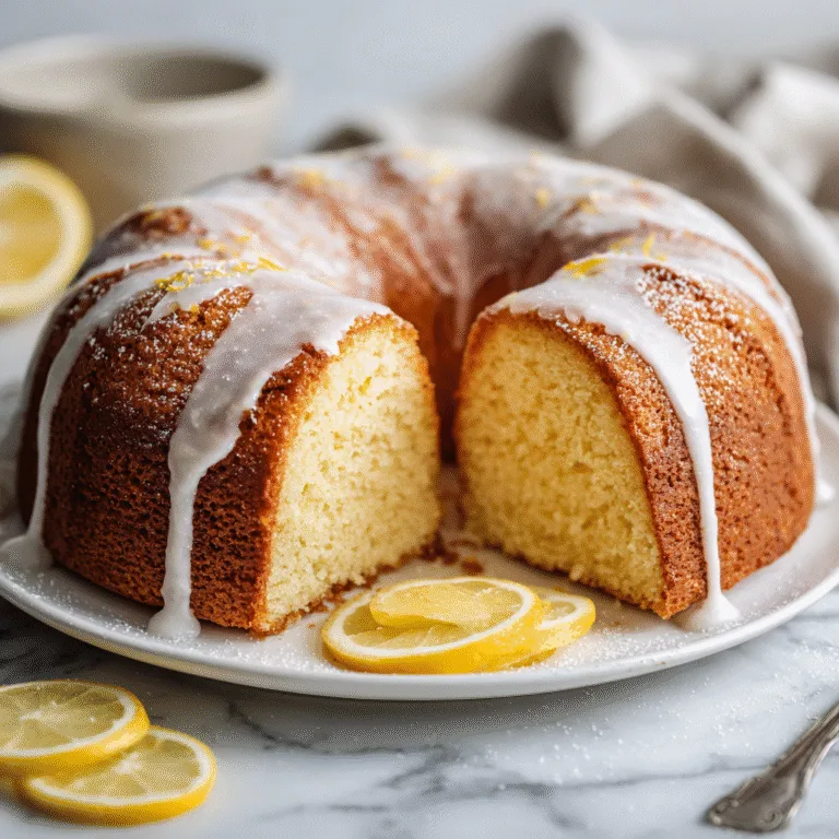 Italian Lemon Pound Cake (Moist, Bright & Perfectly Balanced)
