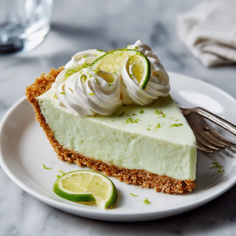 Easy Key Lime Pie (Authentic, Creamy & Perfectly Balanced)