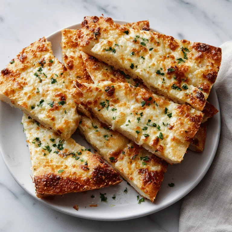 Cheesy Garlic Bread: A Flavourful Delight